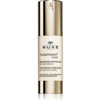 Nuxe Nuxuriance Gold rewitalizujące serum do twarzy o działaniu odżywczym 30 ml