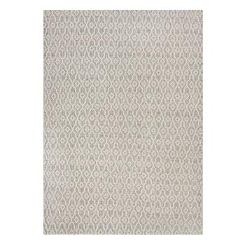 Szaro-beżowy dywan wełniany Flair Rugs Dream, 80x150 cm
