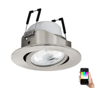 Eglo 99672 - LED RGBW Ściemniana lampa wpuszczana SALICETO-Z LED/5W/230V