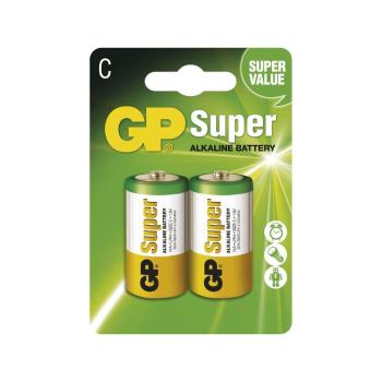 Zestaw 2 baterii alkalicznych EMOS GP Super C