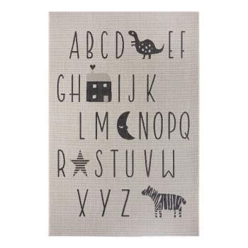 Kremowy dywan dla dzieci Ragami Letters, 160x230 cm