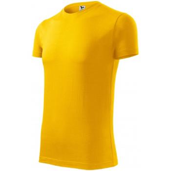 Modna koszulka męska, żółty, 2XL