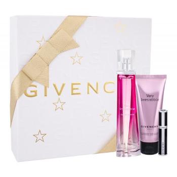 Givenchy Very Irresistible zestaw Edt 50 ml + Tusz do rzęs  Noir Couture 1 Black Satin 4 g + Mleczko do ciała 75 ml dla kobiet