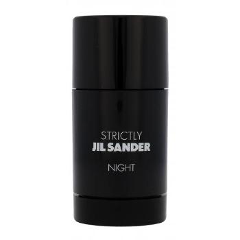 Jil Sander Strictly Night 75 ml dezodorant dla mężczyzn Uszkodzone opakowanie