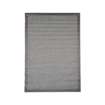 Szary dywan odpowiedni na zewnątrz Floorita Chrome, 135x190 cm