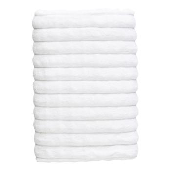 Biały bawełniany ręcznik kąpielowy 140x70 cm Inu − Zone