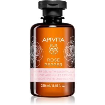 Apivita Rose Pepper żel pod prysznic z olejkami eterycznymi 250 ml