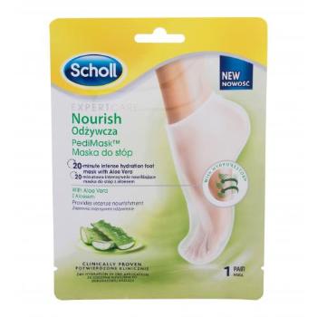 Scholl Expert Care Nourishing Foot Mask Aloe Vera 1 szt maseczka do nóg dla kobiet