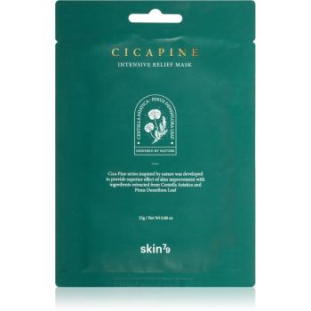 Skin79 Cica Pine maska łagodząca w płacie o działaniu nawilżającym 25 g