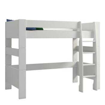 Białe podwyższone łóżko dziecięce 90x200 cm Steens for Kids – Tvilum