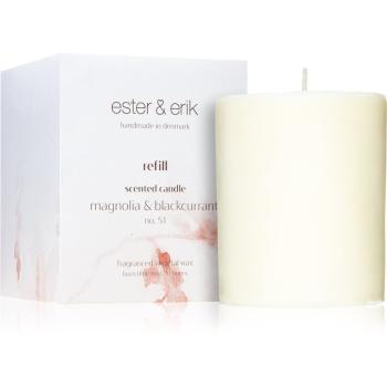 ester & erik scented candle magnolia & blackcurrant (no. 51) świeczka zapachowa napełnienie 350 g