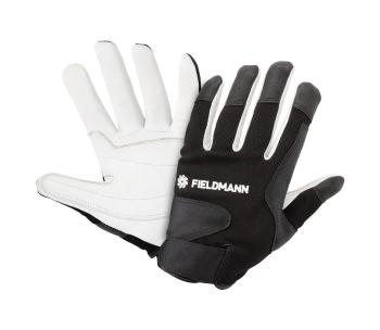 Fieldmann - Rękawice roboacze czarne/białe