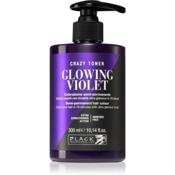 Black Professional Line Crazy Toner kolorowy toner Glowing Violet 300 ml