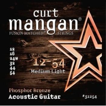Curt Mangan 12-54 Phosphor Bronze 31254 Struny Do Gitary Akustycznej