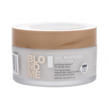 Schwarzkopf Professional Blond Me All Blondes Detox Mask 200 ml maska do włosów dla kobiet