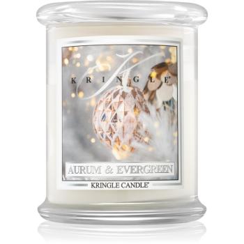 Kringle Candle Aurum & Evergreen świeczka zapachowa 411 g