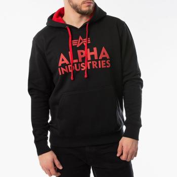 Bluza Alpha Industries Black Logo Hoody 143302 03