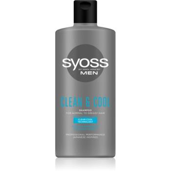 Syoss Men Clean & Cool szampon do włosów normalnych i przetłuszczających się 440 ml