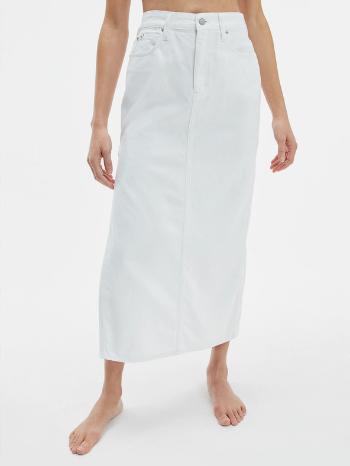 Calvin Klein Jeans Spódnica Biały