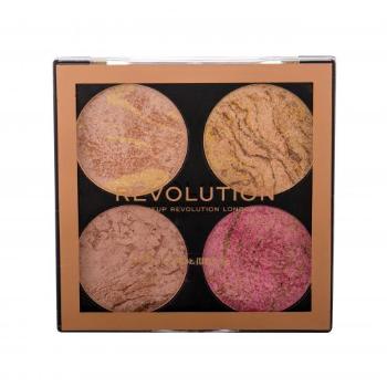 Makeup Revolution London Cheek Kit 8,8 g rozświetlacz dla kobiet Uszkodzone pudełko Fresh Perspective