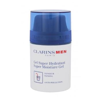 Clarins Men Super Moisture Gel 50 ml żel do twarzy dla mężczyzn Uszkodzone pudełko