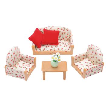 Sylvanian Families® Zestaw mebli z kanapą i fotelami