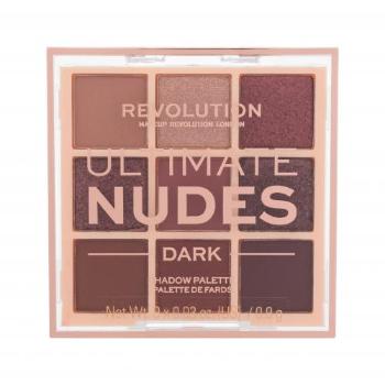 Makeup Revolution London Ultimate Nudes 8,1 g cienie do powiek dla kobiet Dark