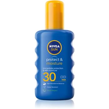 Nivea Sun Protect & Moisture spray nawilżający do opalania SPF 30 200 ml