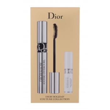 Christian Dior Diorshow Iconic Overcurl zestaw Tusz do rzęs Diorshow Iconic Overcur 6 g + Baza pod tusz do rzęs Diorshow Maximizer 3D 4 ml W 090 Black