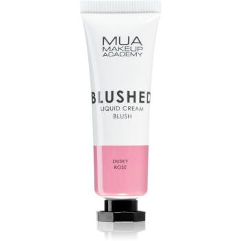 MUA Makeup Academy Blushed Liquid Blusher róż w płynie odcień Dusky Rose 10 ml