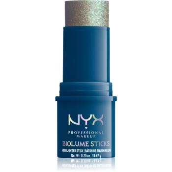 NYX Professional Makeup Limited Edition Avatar Biolume Stick rozświetlacz multifunkcyjny do twarzy i ciała odcień 01 Seagrass 8,67 g