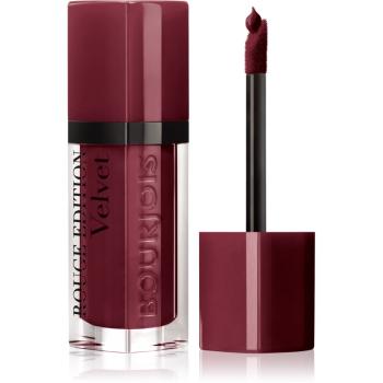 Bourjois Rouge Edition Velvet szminka w płynie z matowym wykończeniem odcień 37 Ultra-Violette 7.7 ml