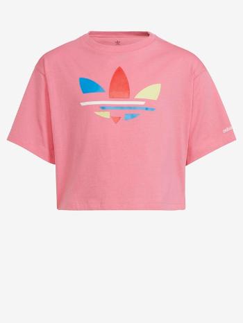 adidas Originals Cropped Koszulka dziecięce Różowy