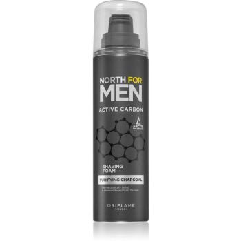 Oriflame North for Men Active Carbon pianka do golenia 200 ml