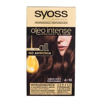 Syoss Oleo Intense Permanent Oil Color 50 ml farba do włosów dla kobiet 4-18 Mokka Brown