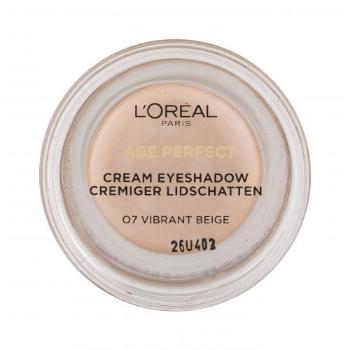 L'Oréal Paris Age Perfect Cream Eyeshadow 4 ml cienie do powiek dla kobiet 07 Vibrant Beige