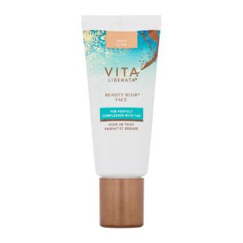 Vita Liberata Beauty Blur Face For Perfect Complexion With Tan 30 ml baza pod makijaż dla kobiet Uszkodzone pudełko Light