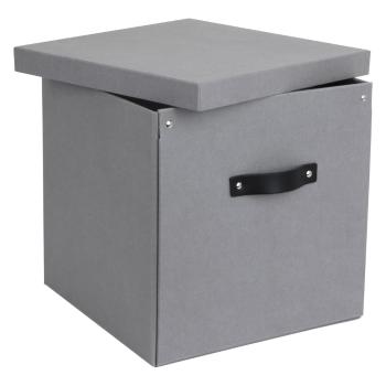 Jasnoszare pudełko Bigso Box of Sweden Logan
