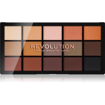 Makeup Revolution Reloaded paleta cieni do powiek odcień Basic Mattes 15 x 1.1 g