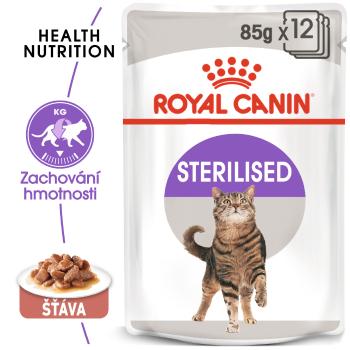 Royal Canin cat saszetka STERILISED w sosie - 85g