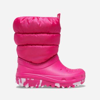 Buty Crocs Classic Neo Puff Boot K 207684 CANDY PINK
