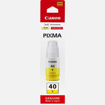 Canon originální ink 3402C001, yellow, 7700str., 70ml, GI-40 Y, Canon PIXMA G5040,G6040