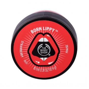 The Body Shop Born Lippy Pot Lip Balm 10 ml balsam do ust dla kobiet Strawberry