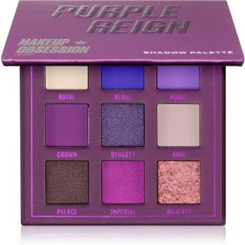 Makeup Obsession Mini Palette paleta cieni do powiek odcień Purple Reign 11,7 g