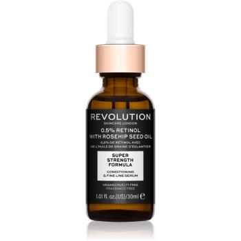 Revolution Skincare Retinol 0.5% With Rosehip Seed Oil przeciwzmarszczkowe serum nawilżające 30 ml