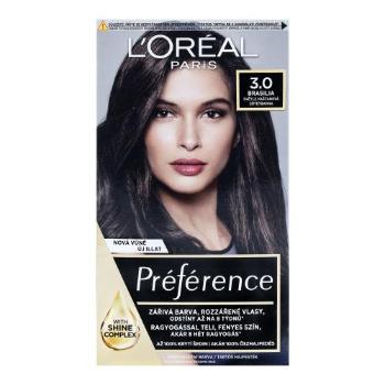 L'Oréal Paris Préférence 60 ml farba do włosów dla kobiet 3-B Brasilia