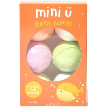 Mini-U Bath Bomb 6 Pack musująca kula do kąpieli 6 szt. 6x50 g