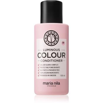 Maria Nila Luminous Colour Conditioner odżywka rozjaśniająca i tonizująca do włosów farbowanych bez siarczanów 100 ml