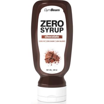 GymBeam Zero Syrup polewa Zero kalorii smak Chocolate 320 ml