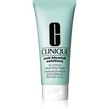 Clinique Anti-Blemish Solutions™ Oil-Control Cleansing Mask maseczka oczyszczająca do skóry tłustej i mieszanej 100 ml